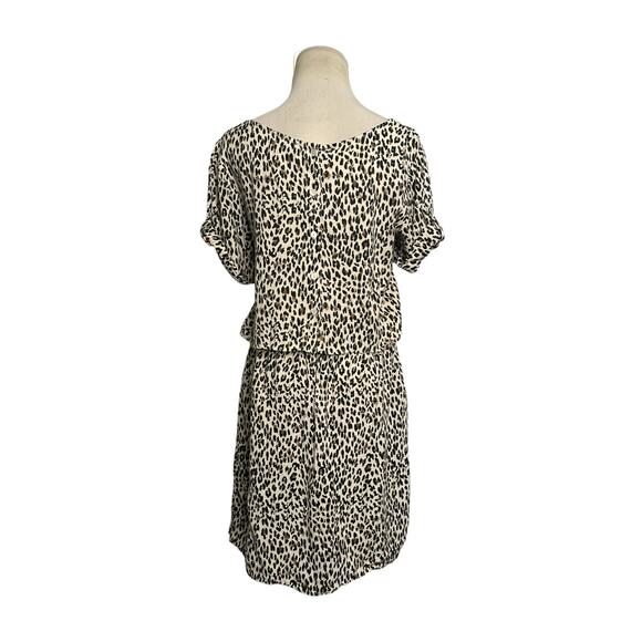 Obey animal print short sleeves mini dress M - Picture 2 of 16